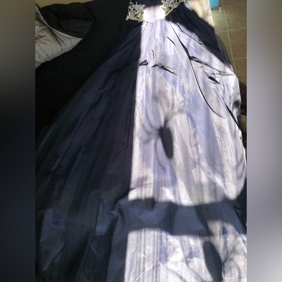 DjJaz Dark Blue Long Dress🖤 - Picture 5 of 5